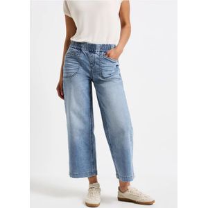 Street One Dames Jeans broek in Blauw, in size: 25