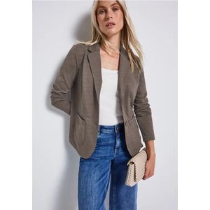 Street One - Dames Blazer - Bruin - Basis