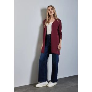 Street One Dames Lang vest in Rood, in size: 34
