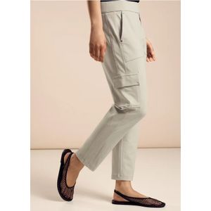 Street One Dames Travelware cargobroek in Beige, in size: 44