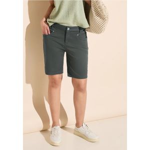 Street One Dames Bermudashort in Groen, in size: 32