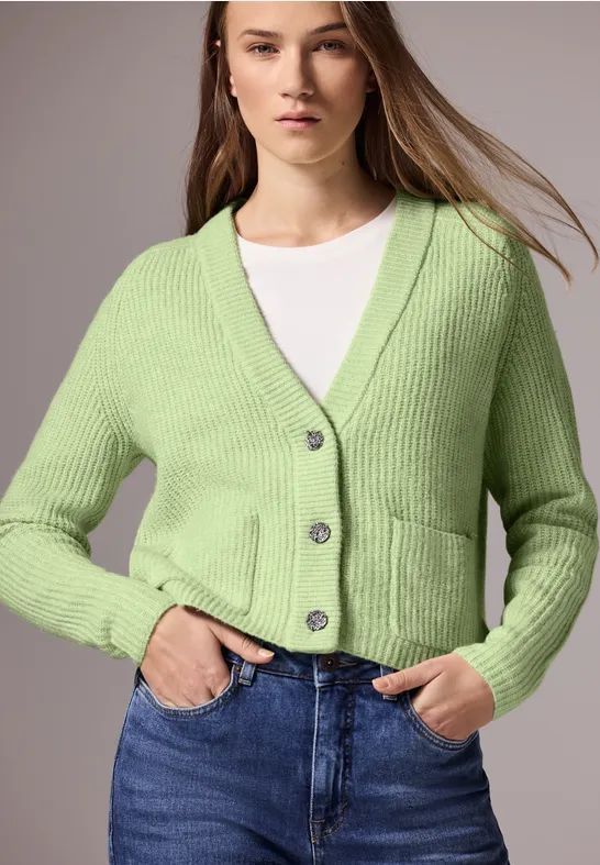 Street One - Studio F253899 - Vest - Patina Green