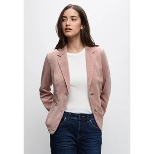 Street One Dames Corduroy blazer in Roze, in size: 34