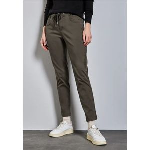Street One - Yulius - Dames Broek - Bruin - Tapedetails