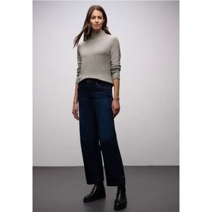 Street One Dames Trui met tape details in Bruin, in size: 34