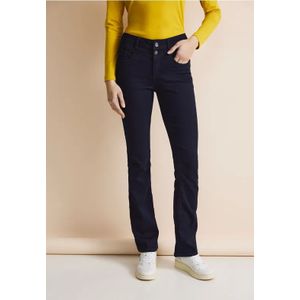 Street One Dames Slim fit bootcut jeans in Blauw, in size: 24