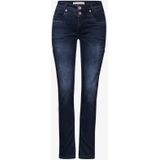 Street One Dames Cargo-look jeans in Blauw, in size: 24
