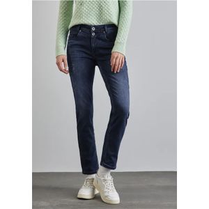Street One Dames Cargo-look jeans in Blauw, in size: 24