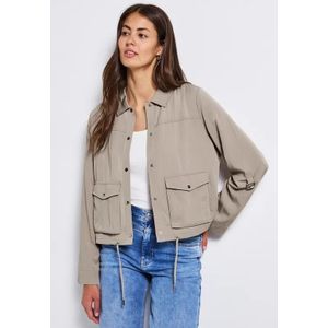 Street One - Lichtgewicht Gestructureerd Jack - Beige - Dames