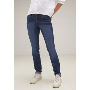 Street One Dames Casual fit jeans in Blauw, in size: 33