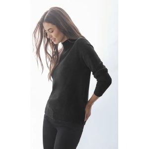 Street One Dames Stevige mixtrui in Grijs, in size: 40