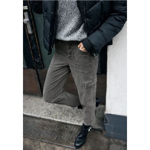 Street One Studio Dames Zachte cargo broek in Grijs, in size: 36