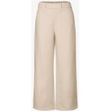 Street One - Culotte - Barley Beige - Dames - Hoge Taille - Brede Pijpen