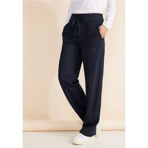 Street One Dames Casual fit broek in Blauw, in size: 32