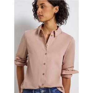 Street One Dames Zakelijke blouse in Roze, in size: 34