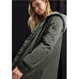 Street One - Lange Blouson - Groen - Dames
