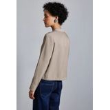 Street One - Satijnen Damesblouson - Breezy Beige