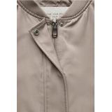 Street One - Satijnen Damesblouson - Breezy Beige