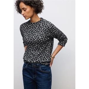 Street One Dames Leo coltrui in Zwart, in size: 34