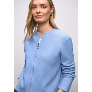 Street One Dames Gezellig vest in Blauw, in size: 36