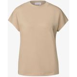 Street One Studio - Gezellig Shirt - Beige - Viscosemix