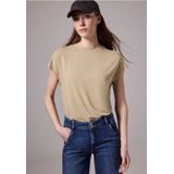 Street One Studio - Gezellig Shirt - Beige - Viscosemix