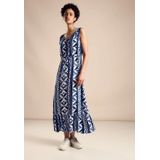 Street One - Maxi-jurk - Blauw - Dames