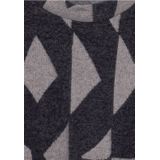 Street One - Pluizig Shirt - Blauw - 3/4-Mouwen