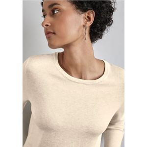 Street One - Gebreide Trui - Ronde Hals - Lange Mouwen - Viscosemix