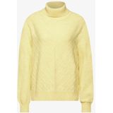 Street One - A303086 - Gestructureerde Damestrui - Geel gemêleerd