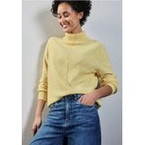 Street One - A303086 - Gestructureerde Damestrui - Geel gemêleerd