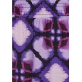 Street One Dames Jersey midirok in Multicolour|Paars, in size: 32