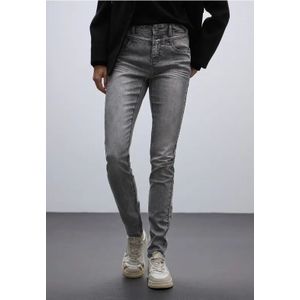 Street One Dames Slim Fit jeans in Grijs, in size: 24