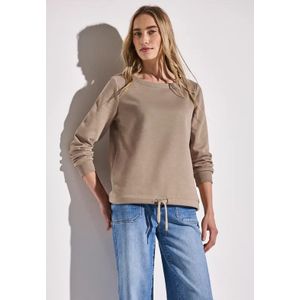 Street One Dames Sweatshirt in Bruin, in size: 34