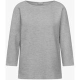Street One - Dames Shirt - Grijs - Fijne Textuur