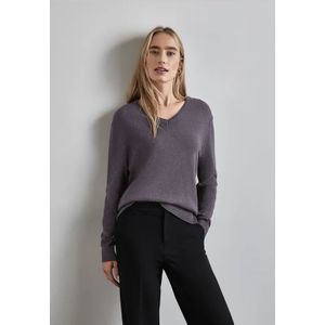 Street One Dames Zachte trui in Grijs, in size: 36