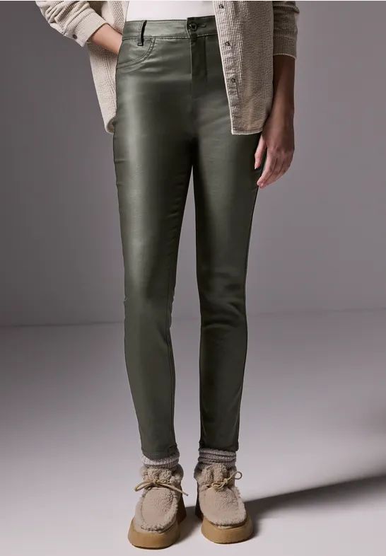 Street One - Studio F378431 - Jassen - Dark Laurel Green - Slim Fit