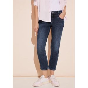 Street One Dames 7/8-jeans in casual fit in Blauw, in size: 24