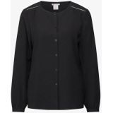 Street One - Gestructureerde Blouse - Zwart - Dames
