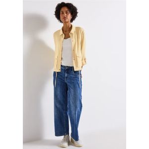 Street One - Lichtgewicht Gestructureerd Jack - Geel - Dames