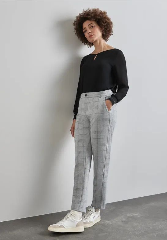 Street One - A378375 - LTD QR Style Chino Check