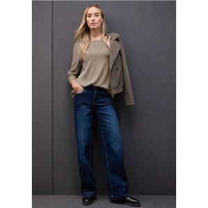 Street One Dames Basistrui in Beige, in size: 34