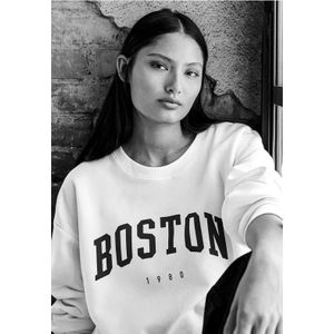 Street One Studio Dames Sweater Loose Fit in Beige, in size: 36