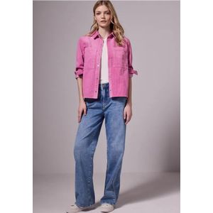Street One Studio Dames Corduroy overhemd in Roze, in size: 34