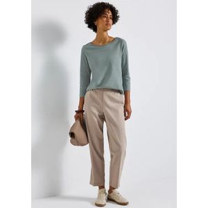 Street One Dames Shirt met 3/4 mouwen in Blauw, in size: 34