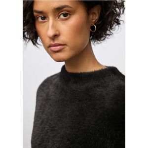 STREET ONE - Trui - Donkerbruin - Zachte Veergaren-kwaliteit