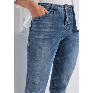 Street One Dames Vriendje jeans in Blauw, in size: 24