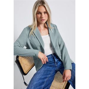 Street One Dames Basis blazer in Blauw, in size: 34