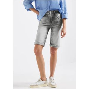 Street One Dames Bermuda jeans in Grijs, in size: 24