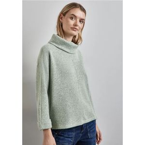 Street One - Gebreid Overhemd - Groen - Dames